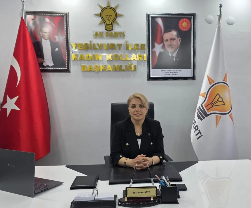 AK Parti Yeşilyurt İlçe Kadın Kolları Başkanı Yurdanur Mut: “Güçlü Türkiye’nin yolu bilinçli gençlikten geçiyor”