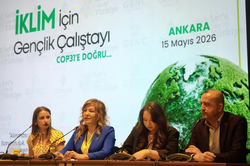 Çankaya’da “Gençlik İçin İklim Çalıştayı” Düzenlendi Gençlerden COP31’e İklim Manifestosu