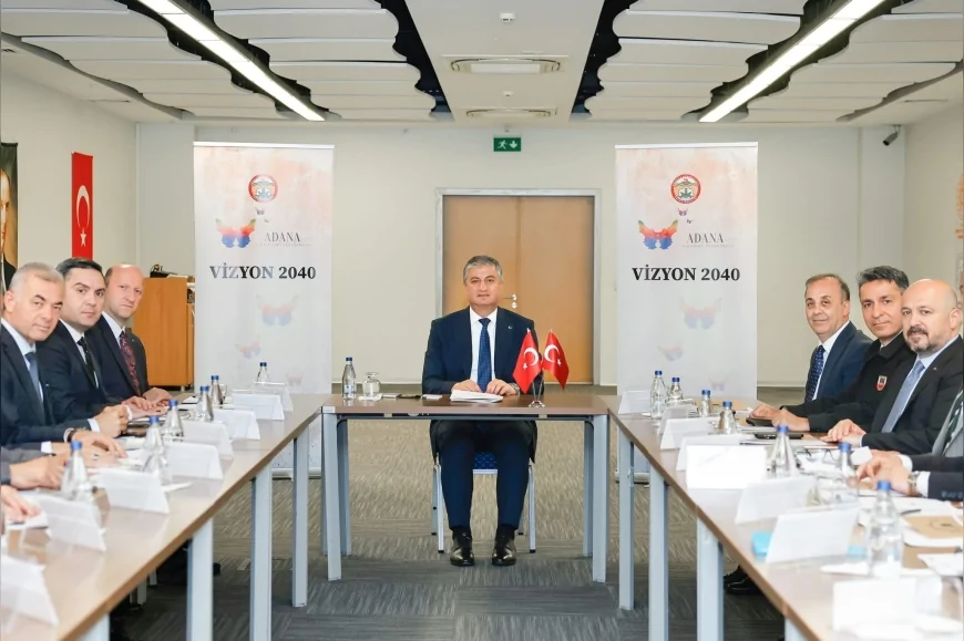 Adana Kalkınma Programı Yürütme Kurulu Toplantısında Vizyon 2040 Hedefleri Değerlendirildi