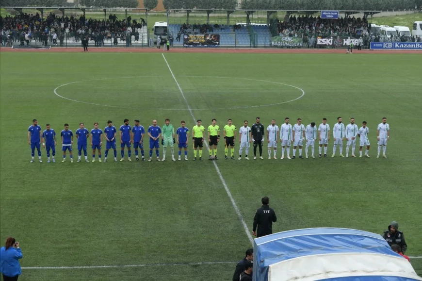 Kahramankazan Belediyespor TFF 3. Lig Yolunda Yarı Finalde Bağlumspor’a 1-0 Mağlup Olarak Elendi