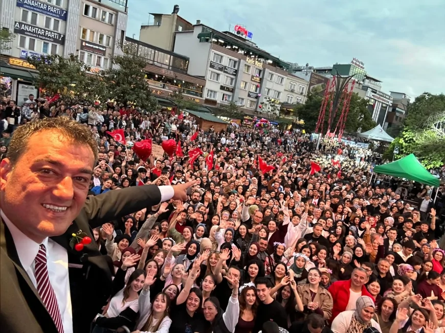 Giresun’da Binlerce Kişinin Katıldığı Aksu Festivali Yürüyüşünde Festival Ateşi Yakıldı