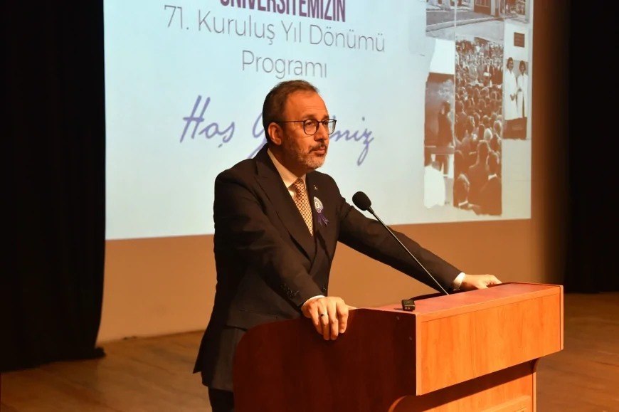 AK Parti İzmir Milletvekili Dr. Mehmet Muharrem Kasapoğlu: “İzmir’e enerjiyi katan en önemli dinamo Ege Üniversitesidir”