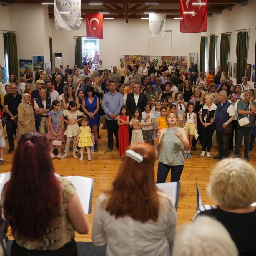 Ayvalık Belediye Başkanı Mesut Ergin: “Sanatın birleştirici gücü Ayvalık’ta büyümeye devam ediyor”