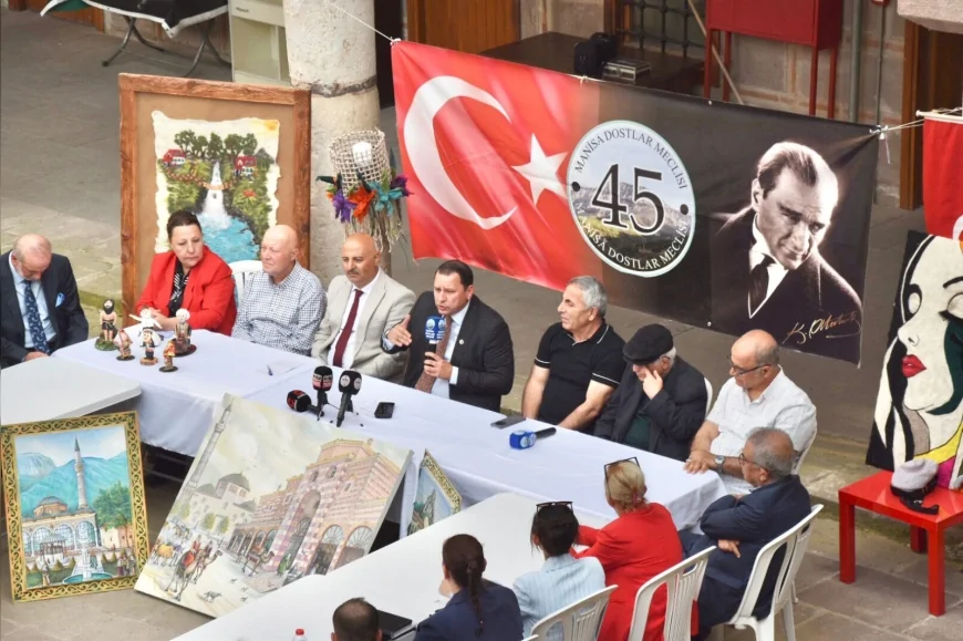 Manisa Dostlar Meclisi Kurşunlu Han’da Tarih ve Turizm Vizyonunu Masaya Yatırdı