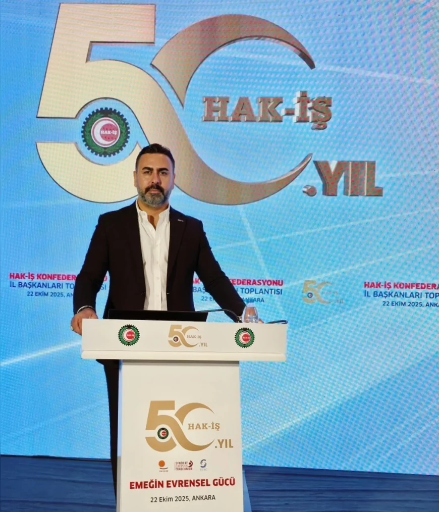 HAK-İŞ İzmir İl Başkanı Gültekin Şimşek: “Sumud Filosu’ndaki Aktivistler Derhal Serbest Bırakılmalıdır”