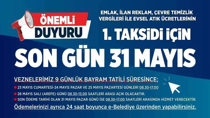 Düzce Belediyesi vergi ödemeleri için bayram tatilinde vezneleri açık tutacak