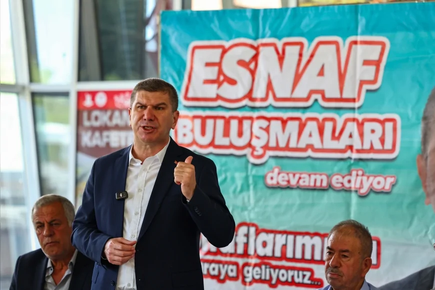 Burdur Belediye Başkanı Ali Orkun Ercengiz Otogar Esnafıyla Bir Araya Geldi
