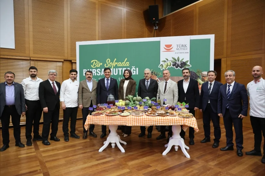 Bursa Büyükşehir Belediyesi öncülüğünde asırlık lezzetler aynı sofrada buluştu