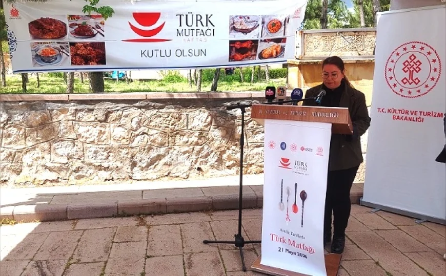 Çorum’da Türk Mutfağı Haftası’nın 5’inci etkinliği Elvan Çelebi Köyü’nde gerçekleştirildi