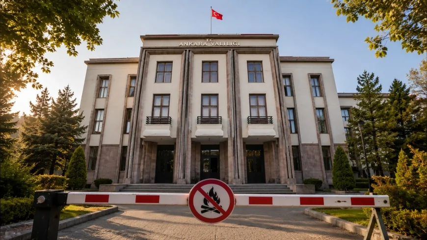 Ankara Valiliği orman yangını riski nedeniyle 1 Haziran’dan itibaren ormanlara girişleri yasakladı
