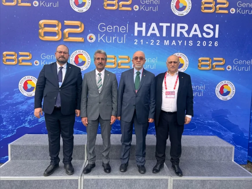 Elazığ Ticaret Borsası Heyeti TOBB 82. Genel Kurulu’nda Ekonomi ve Bölgesel Kalkınma Temasları Yaptı