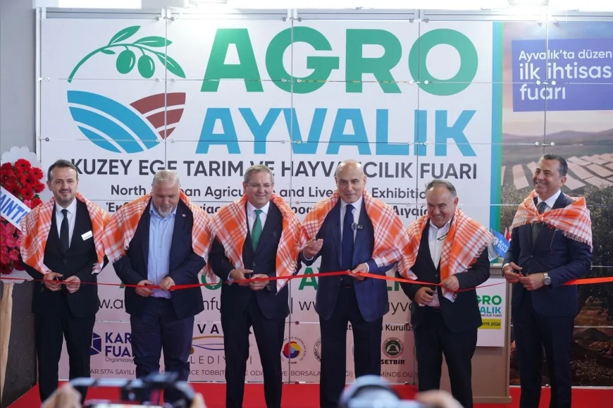 Ayvalık’ta düzenlenen AGROAYVALIK 2026 Kuzey Ege tarım sektörünü aynı platformda buluşturdu