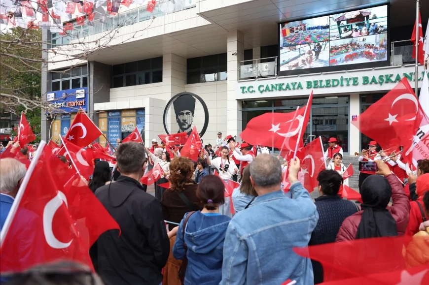 Çankaya’da 19 Mayıs kutlamaları konserler, gösteriler ve spor etkinlikleriyle gerçekleşti