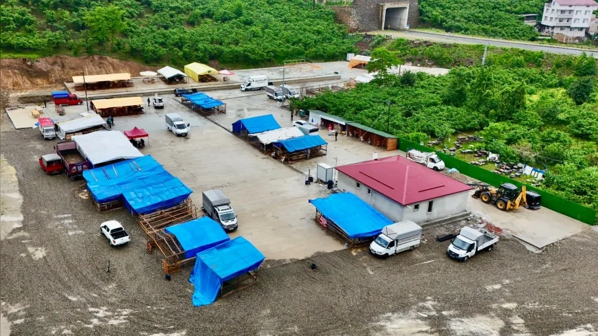 Giresun Belediyesi Ülper Canlı Hayvan Pazarı Kurban Bayramı öncesi hizmete açıldı