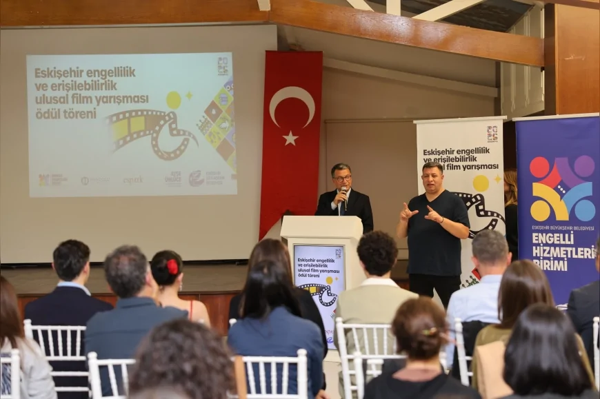 Eskişehir’de erişilebilirlik temalı kısa film yarışmasında engelsiz sinemanın en iyi yapımları ödüllendirildi