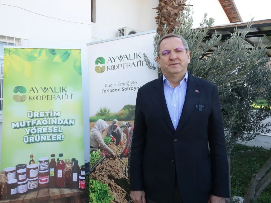 Ayvalık Belediye Başkanı Mesut Ergin: “Kadın emeğini üretime ve markalı değere dönüştürüyoruz”