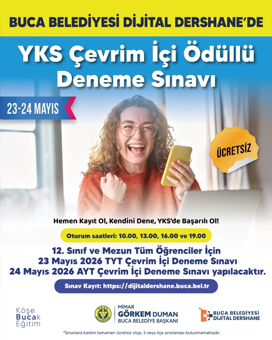 Buca Belediye Başkanı Mimar Görkem Duman: “Başarıya giden yolda gençlerimizin yanında olmayı sürdüreceğiz”