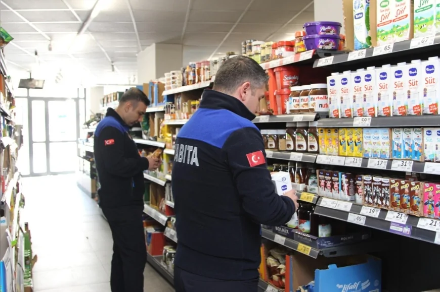 Giresun Belediyesi Zabıta Ekipleri Marketlerde Fiyat Etiketi ve Hijyen Denetimi Gerçekleştirdi!