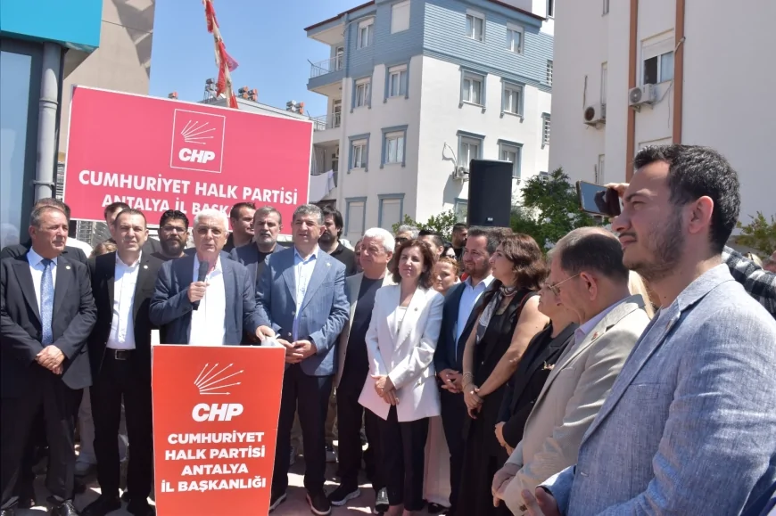 CHP Antalya İl Başkanı Nail Kamacı: “İnsanlarımızın Umudu Cumhuriyet Halk Partisi’dir”