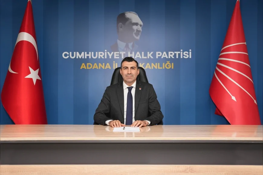 CHP Adana İl Başkanı Anıl Tanburoğlu: “Bayram sofralarının küçüldüğü düzen milletin hak ettiği düzen değildir”