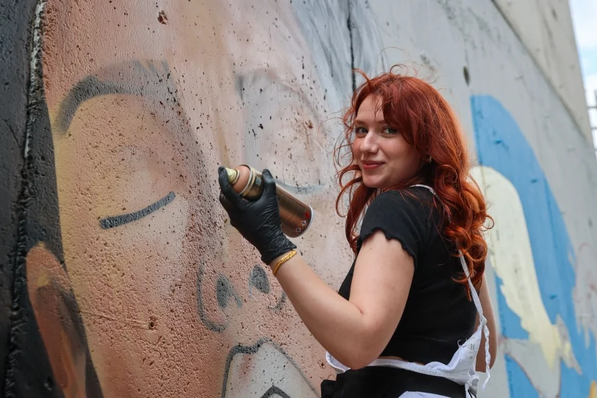 Buca Belediyesi’nin Düzenlediği Grafiti Şenliği İlçenin Duvarlarını Açık Hava Galerisine Dönüştürdü