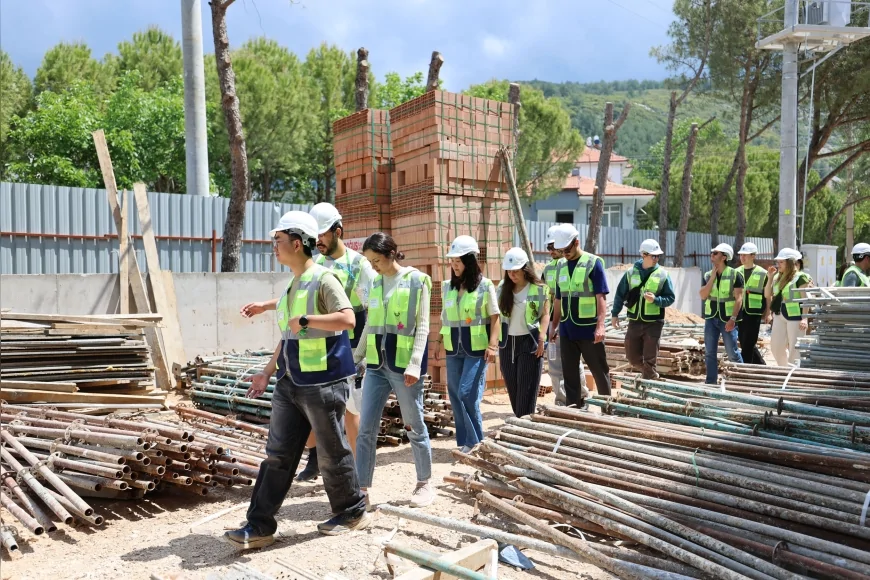 Muğla Büyükşehir Belediyesi Huzurevi Projesi Uluslararası Mühendislik Öğrencilerine Tanıtıldı