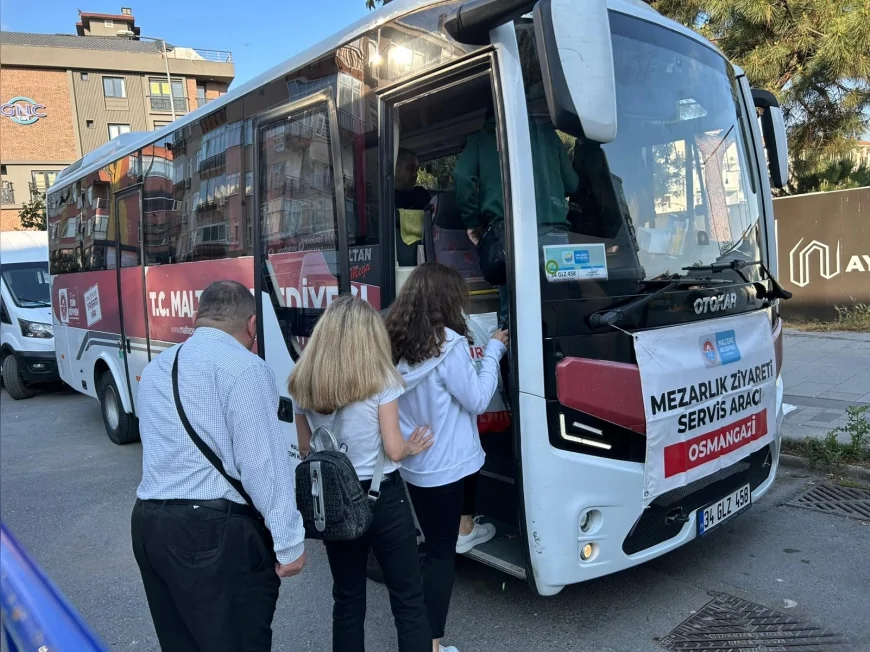 Maltepe’de Kurban Bayramı için mezarlıklara ücretsiz ring seferleri başladı
