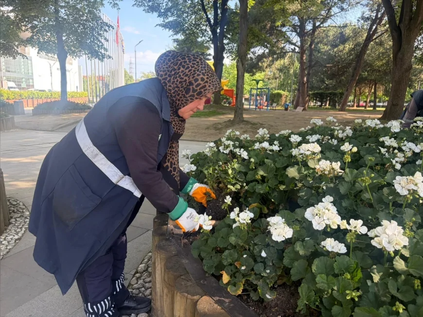 Bursa Büyükşehir Belediyesi park ve yeşil alanları bayram ve yaz sezonuna hazırladı