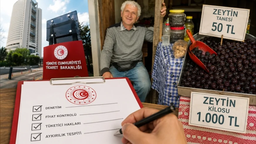 Ticaret Bakanlığı Zeytinin Tanesini 50 TL’den Satan İşletme Hakkında İnceleme Başlattı