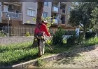 Efeler Belediyesi Yaz Öncesi Yeşil Alanlarda Yangın Riskine Karşı Kapsamlı Temizlik Başlattı