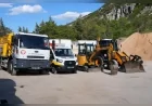 Menteşe Belediyesi Araç Filosunu Genişletti, Altyapı ve Bakım Çalışmalarında Müdahale Kapasitesi Artıyor