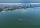 İzmir Büyükşehir Belediyesi İzmir Körfezi’nde 14’üncü kez dış kaynaklı kirlilik tespit edildiğini açıkladı
