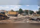 Yunusemre Belediyesi Hafsa Sultan Mahallesi’nde Usulsüz Dökülen 8 Kamyon Atığı Temizledi
