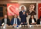 Manisa Dostlar Meclisi’nde Dost Parti Genel Başkanı Rıdvan Eşin siyasi vizyonunu anlattı