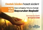Manisa Büyükşehir Belediyesi Tarımsal Üretimi Desteklemek İçin Yeni Hibe Programı Başlattı