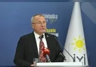 İYİ Parti Genel Başkan Yardımcısı Hakan Şeref Olgun: “Hukukun Üstünlüğü ve Adalete Güven İçin Verdiğimiz Araştırma Önerisi Reddedildi”