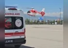 Çorum’da 4’üncü Kat Balkonundan Düşen 5 Yaşındaki Çocuk Ambulans Helikopterle Ankara’ya Sevk Edildi