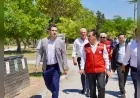 Muğla Büyükşehir Belediye Başkanı Ahmet Aras Sarıgerme Yolundaki Sıcak Asfalt Çalışmalarını Yerinde İnceledi