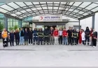 Yalova Eğitim ve Araştırma Hastanesi’ndeki afet tatbikatında Yalova İtfaiyesi hızlı müdahalesiyle tam not aldı