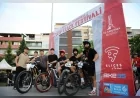Karşıyaka Belediyesi Türkiye’nin ilk pump track gece yarışında 83 sporcuyu bir araya getirdi