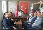 Çorum TSO Yönetiminden Çorum Şoförler ve Nakliyeciler Odası Başkanı İbrahim Doğan’a Hayırlı Olsun Ziyareti