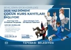 Tepebaşı Belediyesi Yaz Spor Kursları İçin Kayıt Sürecini Başlatıyor!
