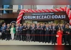 Çorum Eczacı Odasının Yeni Hizmet Binası Törenle Açıldı, Protokol ve Meslek Temsilcileri Bir Araya Geldi