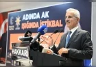 Ulaştırma ve Altyapı Bakanı Abdulkadir Uraloğlu: “Terörün bittiği, yatırımların arttığı bir Hakkari Türkiye’nin gücüne güç katmaktadır”