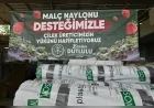 Manisa Büyükşehir Belediyesi Salihli ve Köprübaşı’nda Çilek Üreticilerine Yüzde 75 Hibeli Malç Naylonu Desteği Sağladı