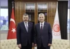 Ticaret Bakanı Prof. Dr. Ömer Bolat, İçişleri Bakanı Mustafa Çiftçi ile kurumlar arası iş birliğini değerlendirdi