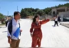 Çeşme Belediye Başkanı Lâl Denizli, Fahrettinpaşa ile Mamurbaba’yı Bağlayan Yeni Ulaşım Aksında İncelemelerde Bulundu