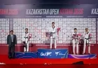 İzmir Büyükşehir Belediyesi Spor Kulübü tekvandocuları Kazakistan Açık Turnuvası'nda altın ve bronz madalya kazandı!