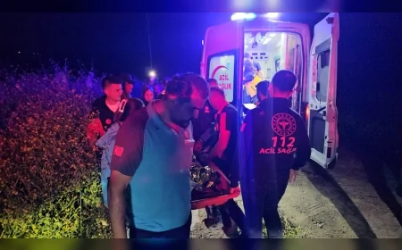 Çorum’da Yamaç Paraşütü Kazası Geçiren Sağlık Personeli Dere Yatağından 5 Saatte Kurtarıldı