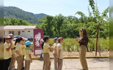 Muğla Büyükşehir Belediyesi Çamlı Çocuk Köyü’nde Çocuklar Doğayla Buluşup Eğlenerek Öğreniyor